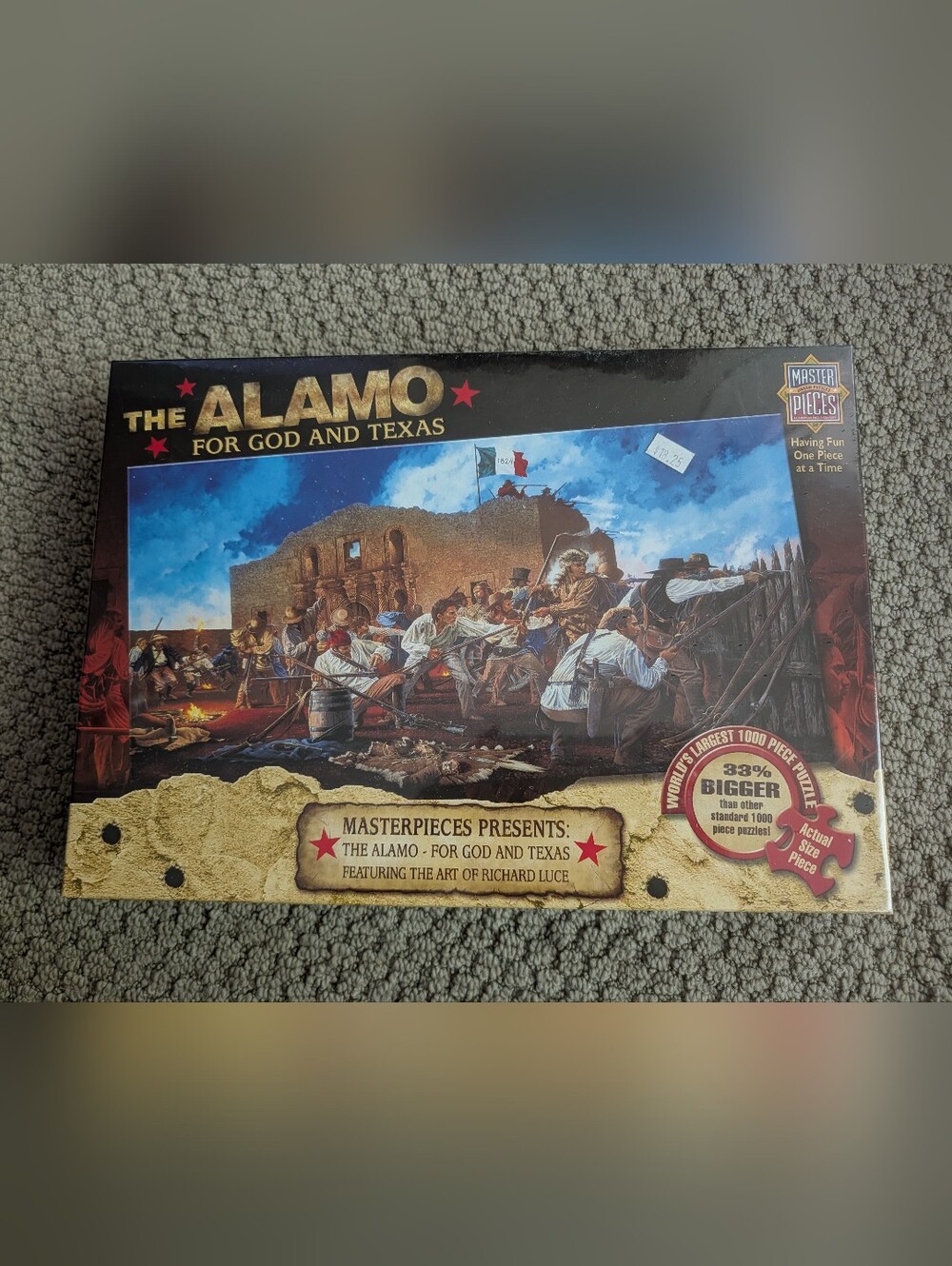 Brand new, still in original wrapper. 33% bigger pieces than other standard 1000